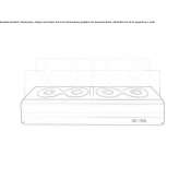 Open fireplace made of glass and stainless steel Lipinki