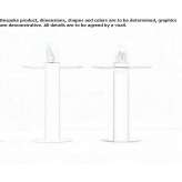 Open steel bioethanol fireplace in a modern style Croft