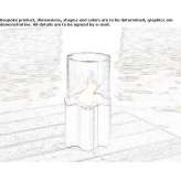 Outdoor stainless steel bioethanol fireplace Hassocks