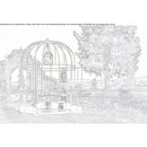 Iron gazebo with built-in lighting Danki