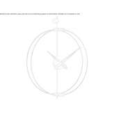 Metal clock for wall mounting Bodrum