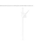 Wall clock made of polystyrene, wood and fiberglass Cozmeni