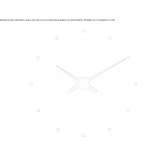 Styrofoam clock for wall mounting Malartic
