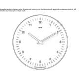 Wall-mounted clock Ancroft