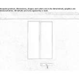 Rectangular bathroom mirror made of travertine Mysiadlo