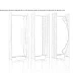 Free-standing framed children's mirror Seleus