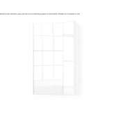 Wall-mounted mirror Ticrapo