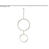 Hanging round metal mirror Getxo