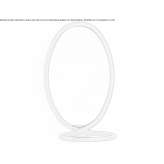 Mirror in an oval frame Imper
