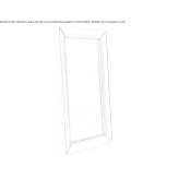 Framed mirror Tietar