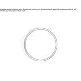 Mirror in a round frame Azagra