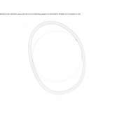Round mirror in a walnut frame Amatitan
