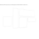 Rectangular mirror mounted on the wall Wriezen