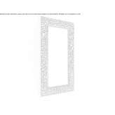 Framed mirror Magula