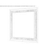 Square wooden and nabuck mirror with integrated lighting Nevele