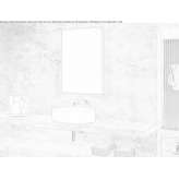 Rectangular wall mirror with integrated lighting Pleszew
