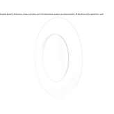 Round bathroom mirror made of polyurethane gel Popesti