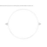 Tilting mirror in a round, brass frame Bayport