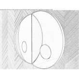 Round mirror for wall mounting Amotape