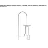 Freestanding mirror for the hall Alessano