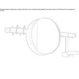 Round mirror for wall mounting Azagra