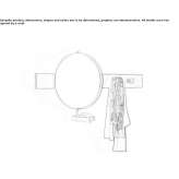 Metal mirror/clothes rack Torce