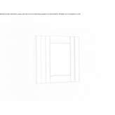 Rectangular mirror mounted on the wall in a frame Cuffies