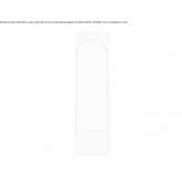 Free-standing rectangular ash mirror Yotoco