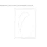 A mirror hanging in a rectangular frame Laruns