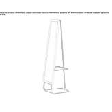Freestanding mirror with shelf Zitenice