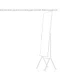 Freestanding rectangular mirror Buhovo