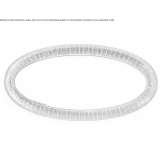 Mirror in an oval frame with integrated lighting Chaska