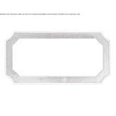 Glass mirror in a frame with integrated lighting Colwich