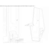 Mirror with shelf and wooden frame Acos