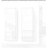 Wall hanger with mirror Acos