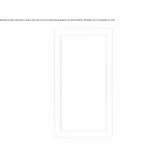 Rectangular mirror in a wooden frame Bonpland