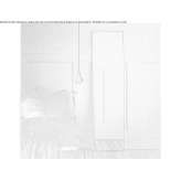 Bathroom mirror mounted on the wall in a frame Clairac