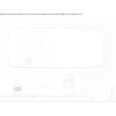 Rectangular bathroom mirror mounted on the wall Venafro