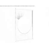 A framed mirror mounted on the wall Hayrat