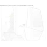 Mirror with shelf and wooden frame Acos