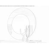Round mirror for wall mounting Acos