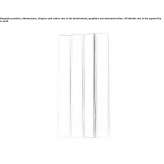 Rectangular mirror mounted on the wall Metkovic
