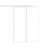 Wall mirror with integrated lighting Arazede