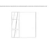 Square mirror mounted on the wall Cabra