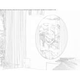 Lustro montowane na ścianie Ogallala