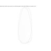 Oval wall mirror with painted steel frame Mirosov