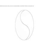 Oval wall mirror Colpo