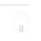 Round or oval mirror on the countertop Zuromin