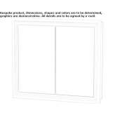 Wall-mounted bathroom mirror Isparta