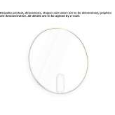 Round mirror for wall mounting Ranilug